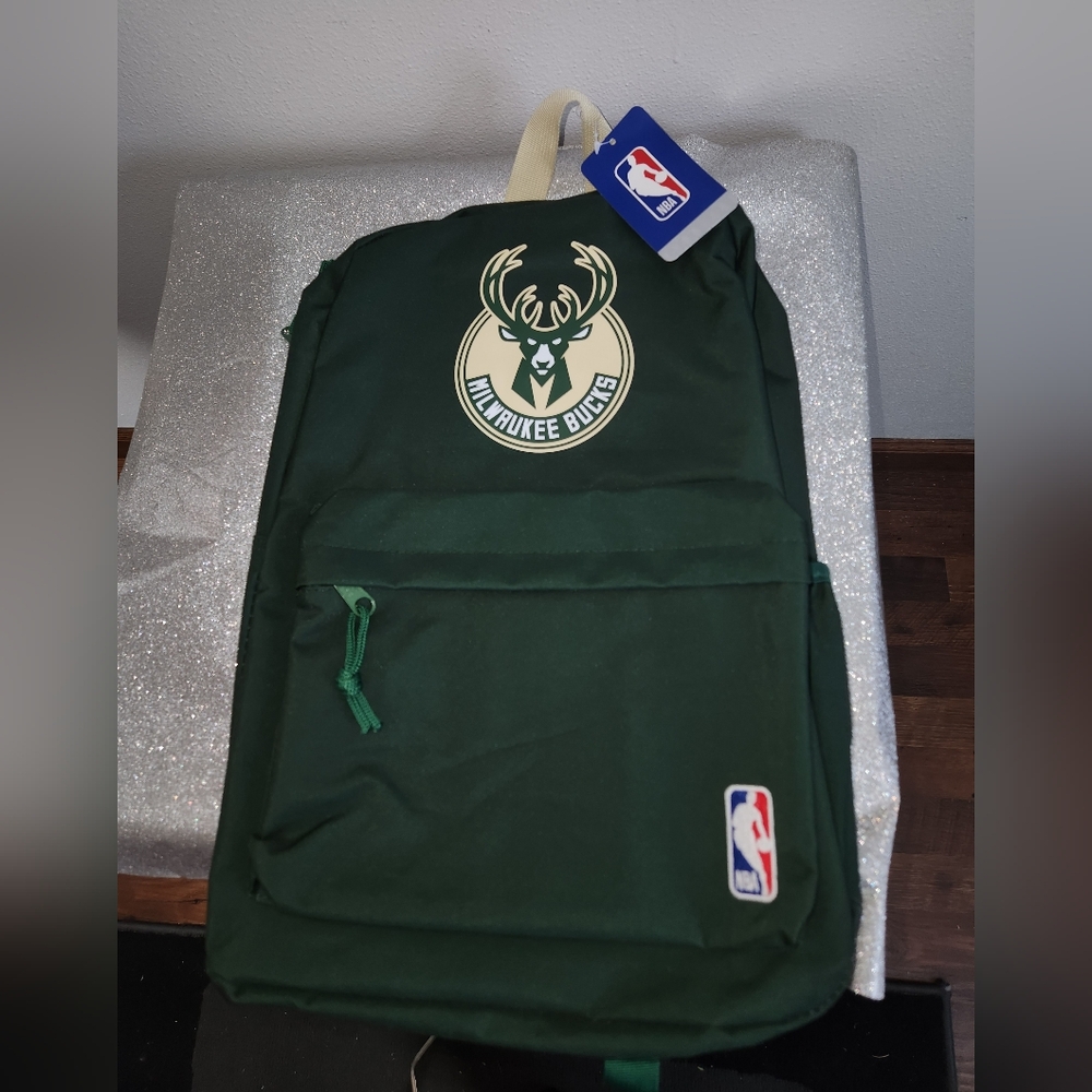 Milwaukee Bucks Green Backpack